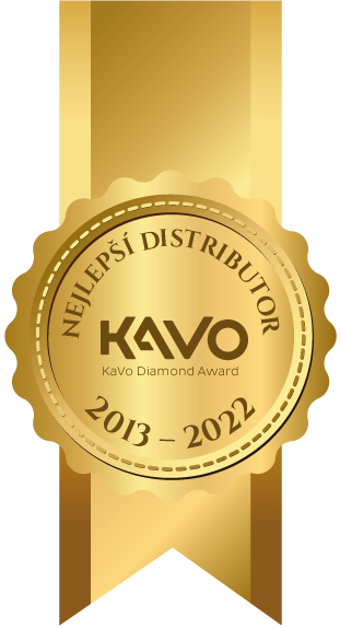 KAVO plaketa nejlepší distributor