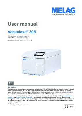 Vacuclave 305 - soubory ke stazeni