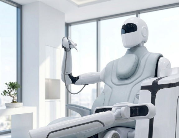 Nová generace stomatologické soupravy zcela autonomní řešení poháněné umělou inteligencí