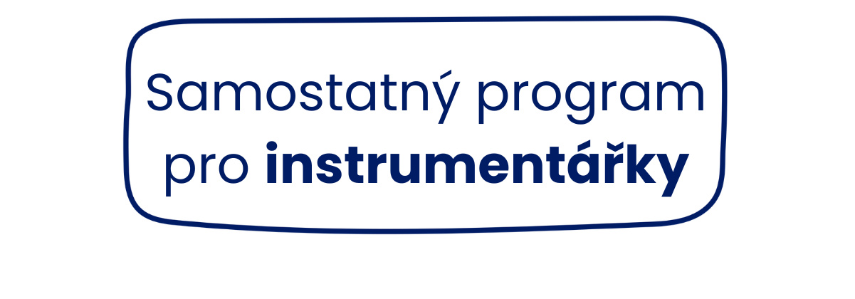 Samostatný program pro instrumentářky